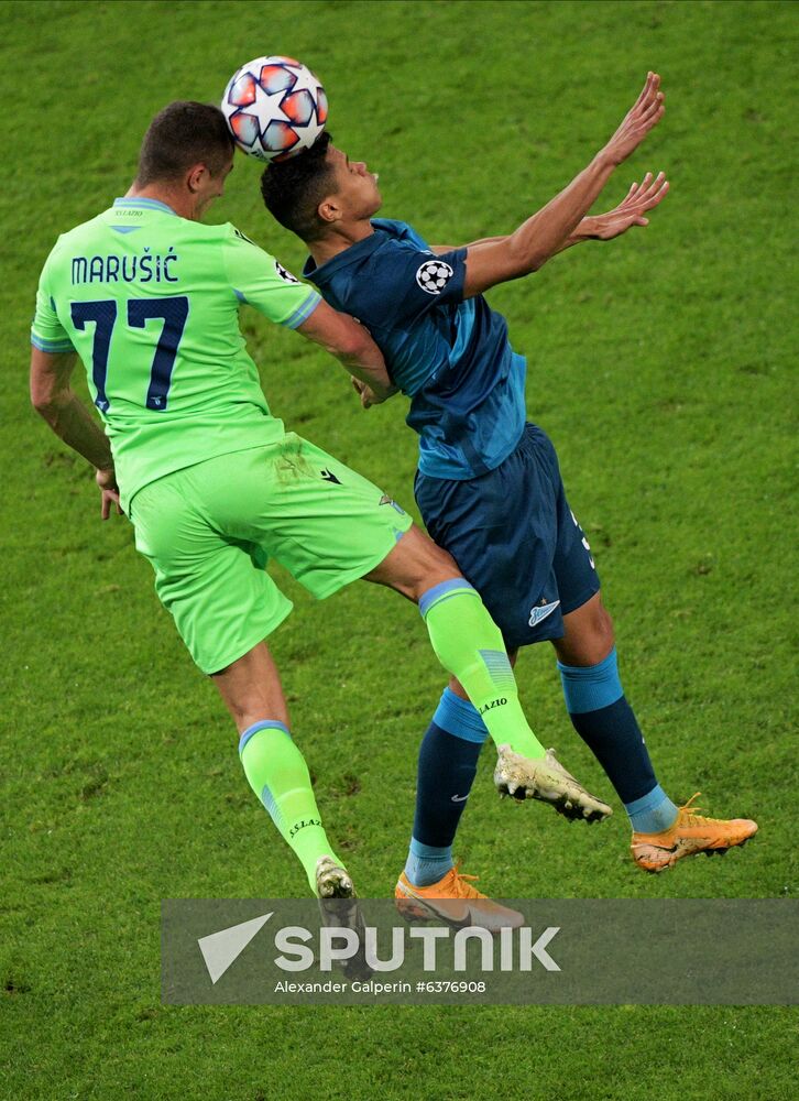 Russia Soccer Champions League Zenit - Lazio