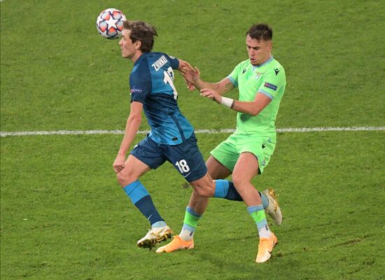 Russia Soccer Champions League Zenit - Lazio