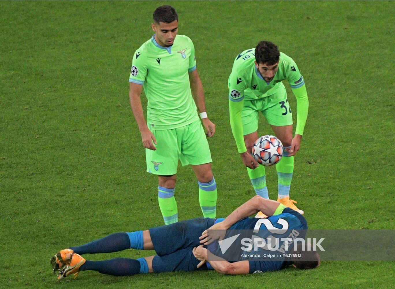 Russia Soccer Champions League Zenit - Lazio