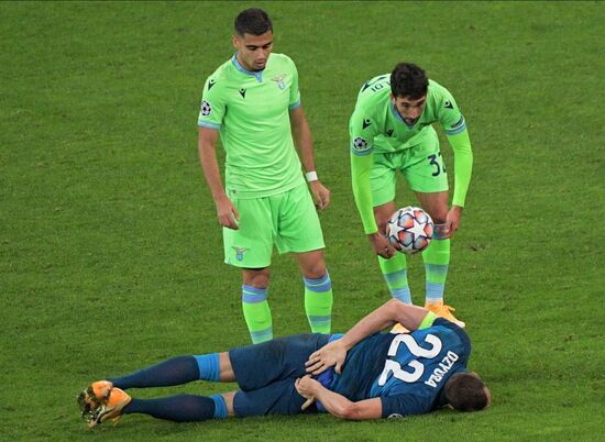 Russia Soccer Champions League Zenit - Lazio