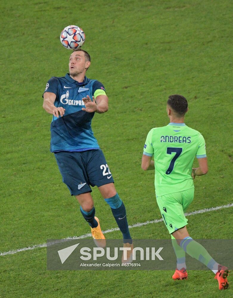 Russia Soccer Champions League Zenit - Lazio