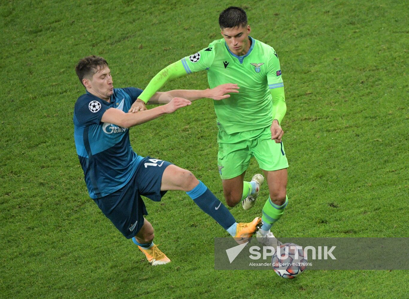 Russia Soccer Champions League Zenit - Lazio
