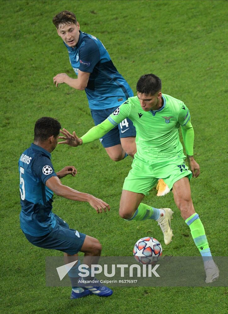 Russia Soccer Champions League Zenit - Lazio
