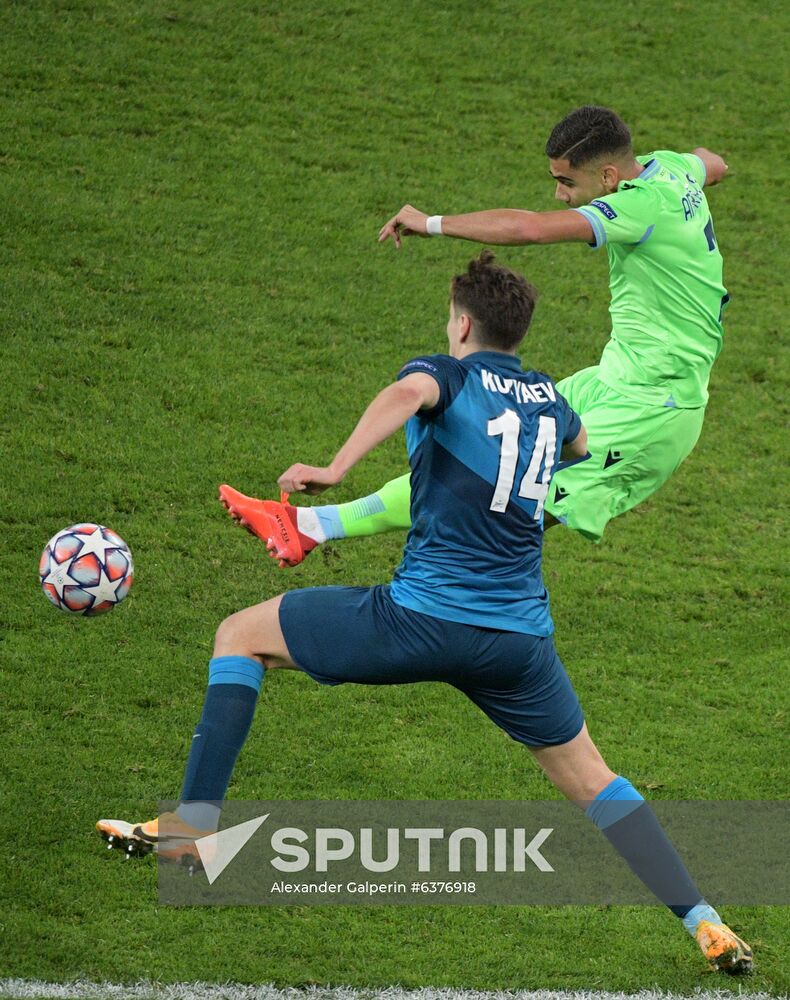 Russia Soccer Champions League Zenit - Lazio