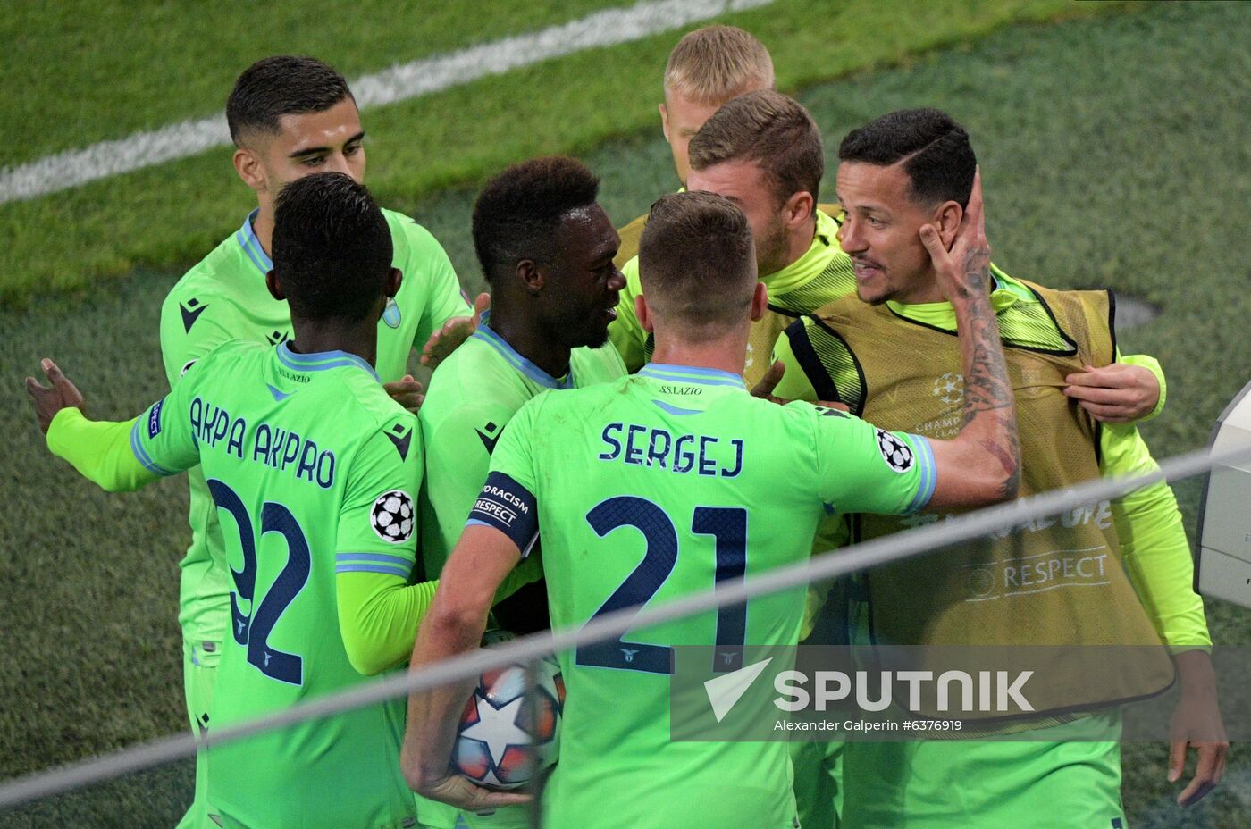 Russia Soccer Champions League Zenit - Lazio