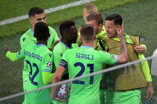 Russia Soccer Champions League Zenit - Lazio