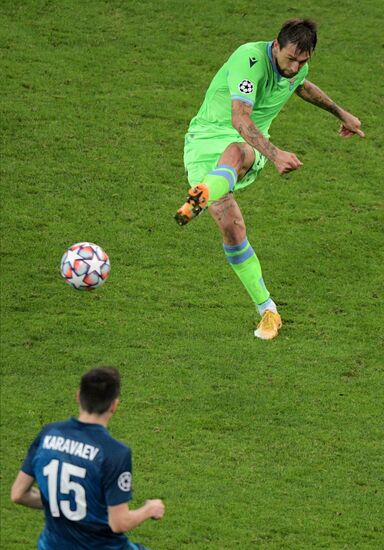 Russia Soccer Champions League Zenit - Lazio