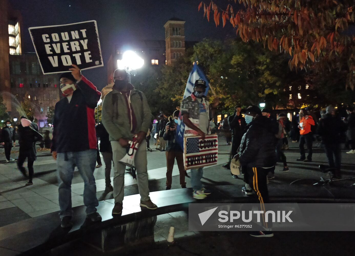 US Presidential Elections Protest