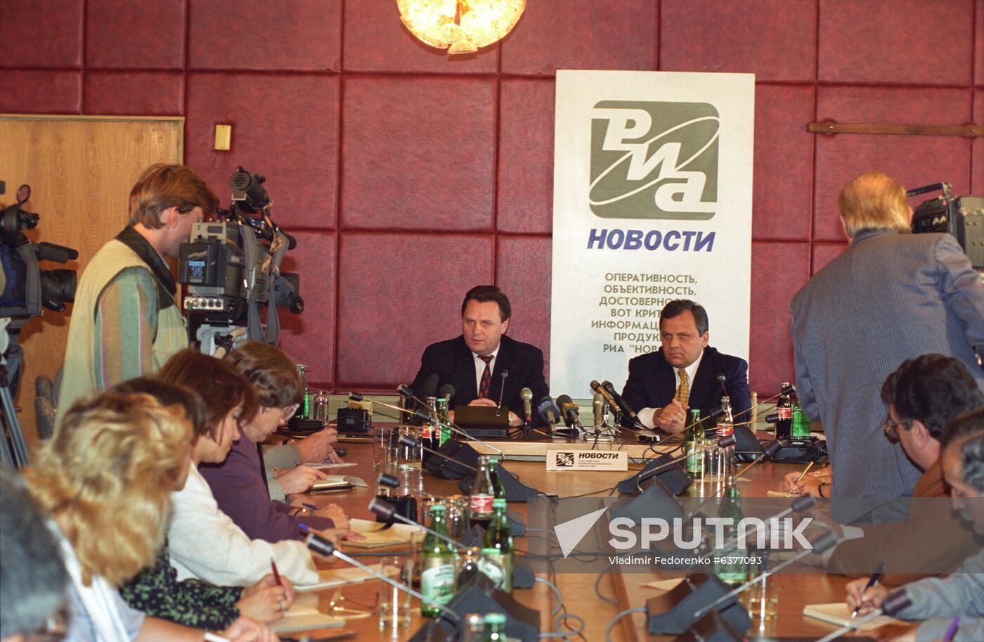 Ivan Rybkin meets with RIA Novosti journalists