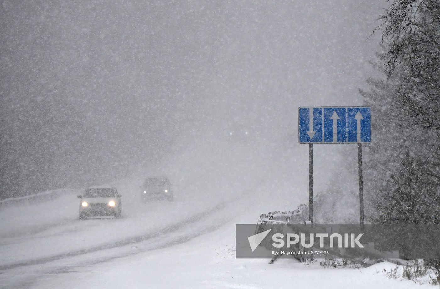 Russia Snowfall