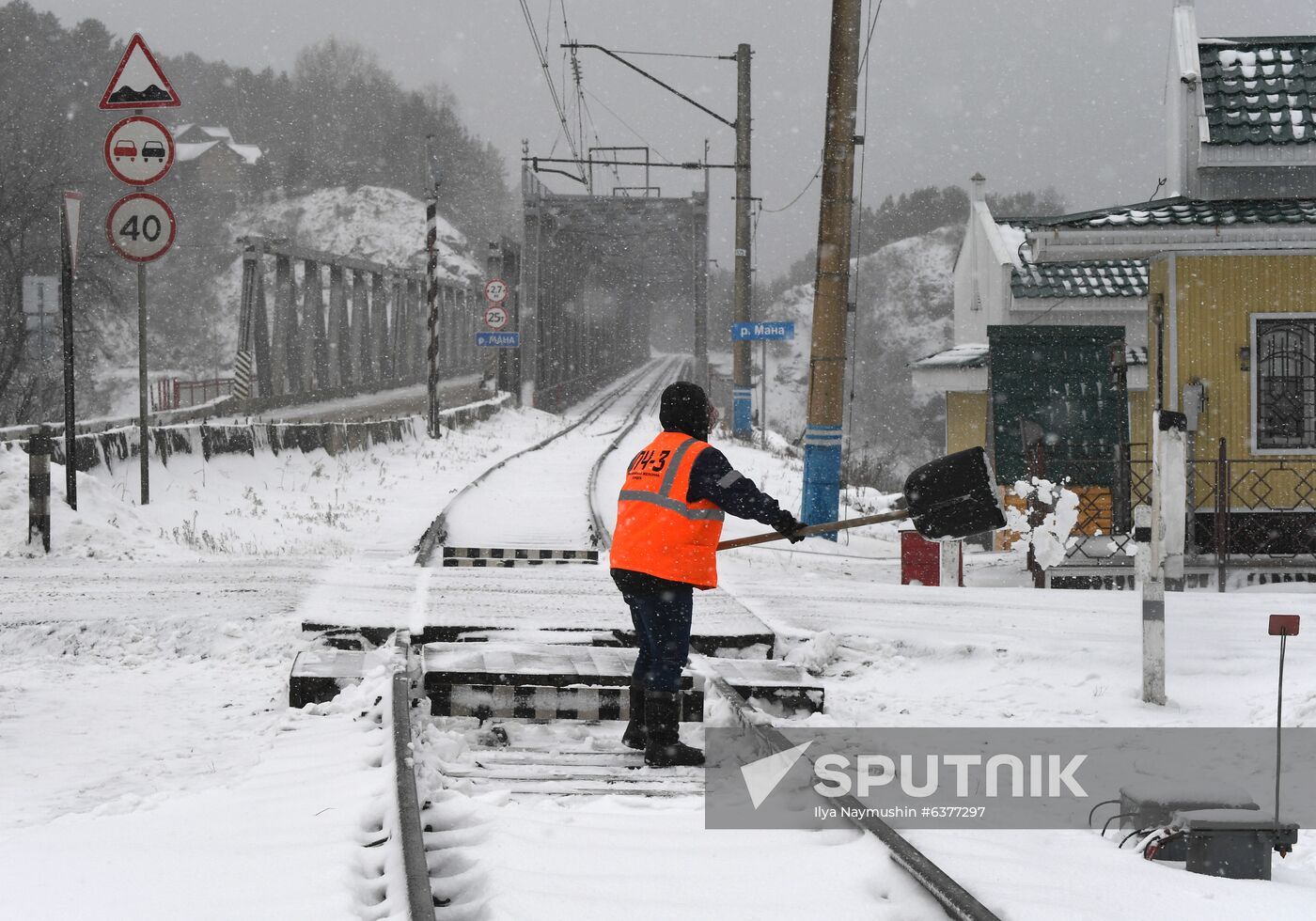 Russia Snowfall