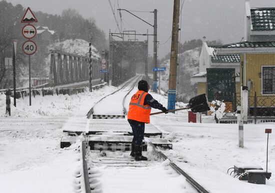 Russia Snowfall