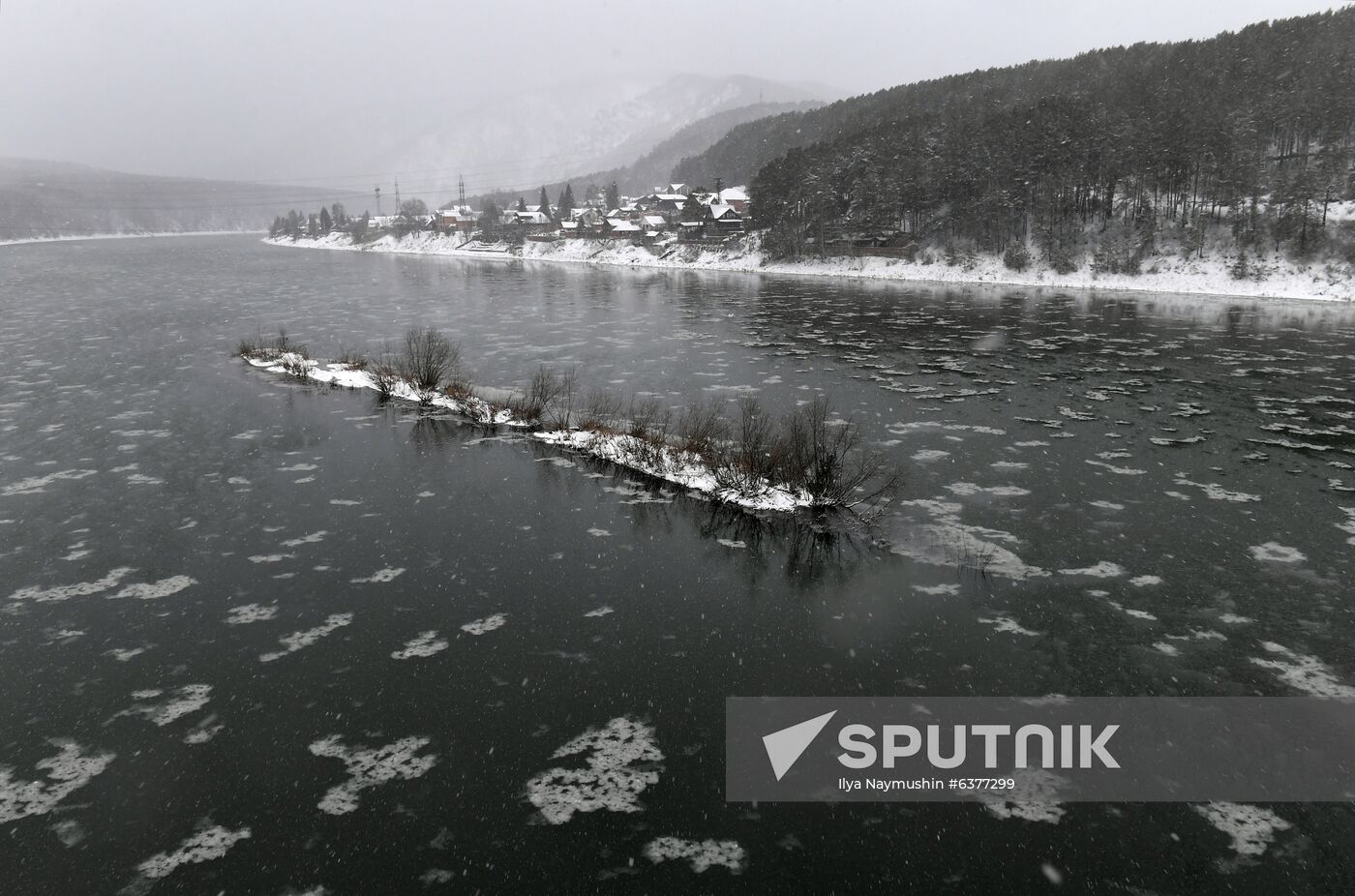 Russia Snowfall