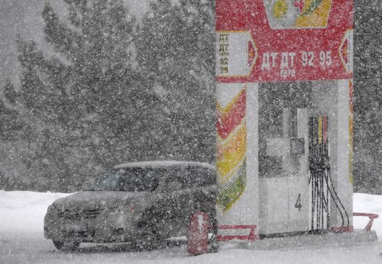 Russia Snowfall