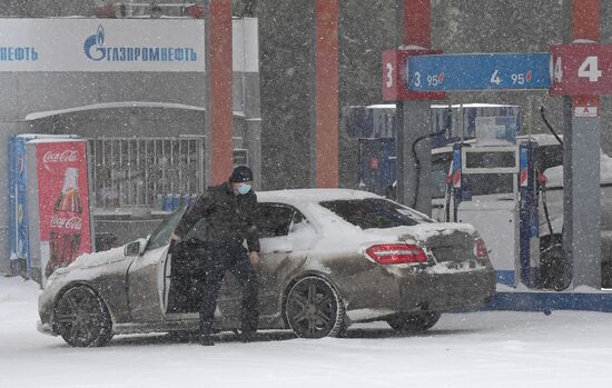 Russia Snowfall