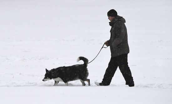 Russia Snowfall