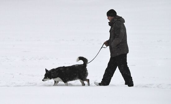 Russia Snowfall