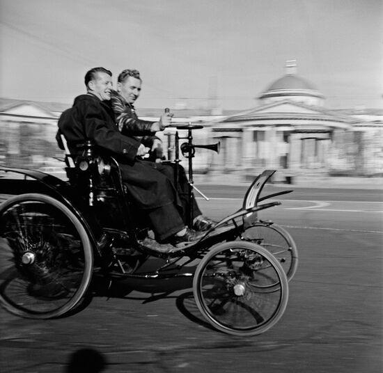 Motorists' festival in Moscow