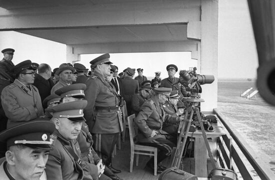 Dnieper 67 combined arms exercise of USSR Army