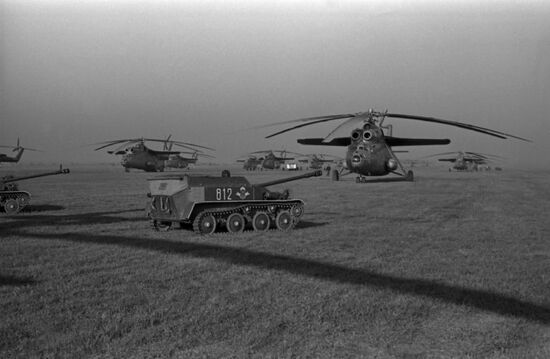 Dnieper-67 general troops exercise of the USSR Armed Forces