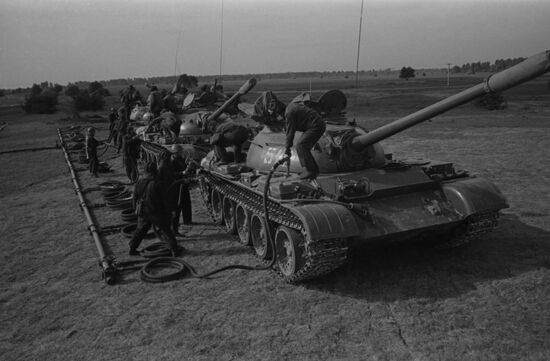 Dnieper-67 general troops exercise of the USSR Armed Forces