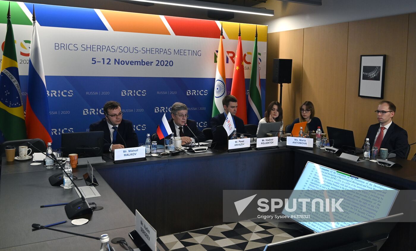 Meeting of BRICS Sherpas/Sous-Sherpas. Day two