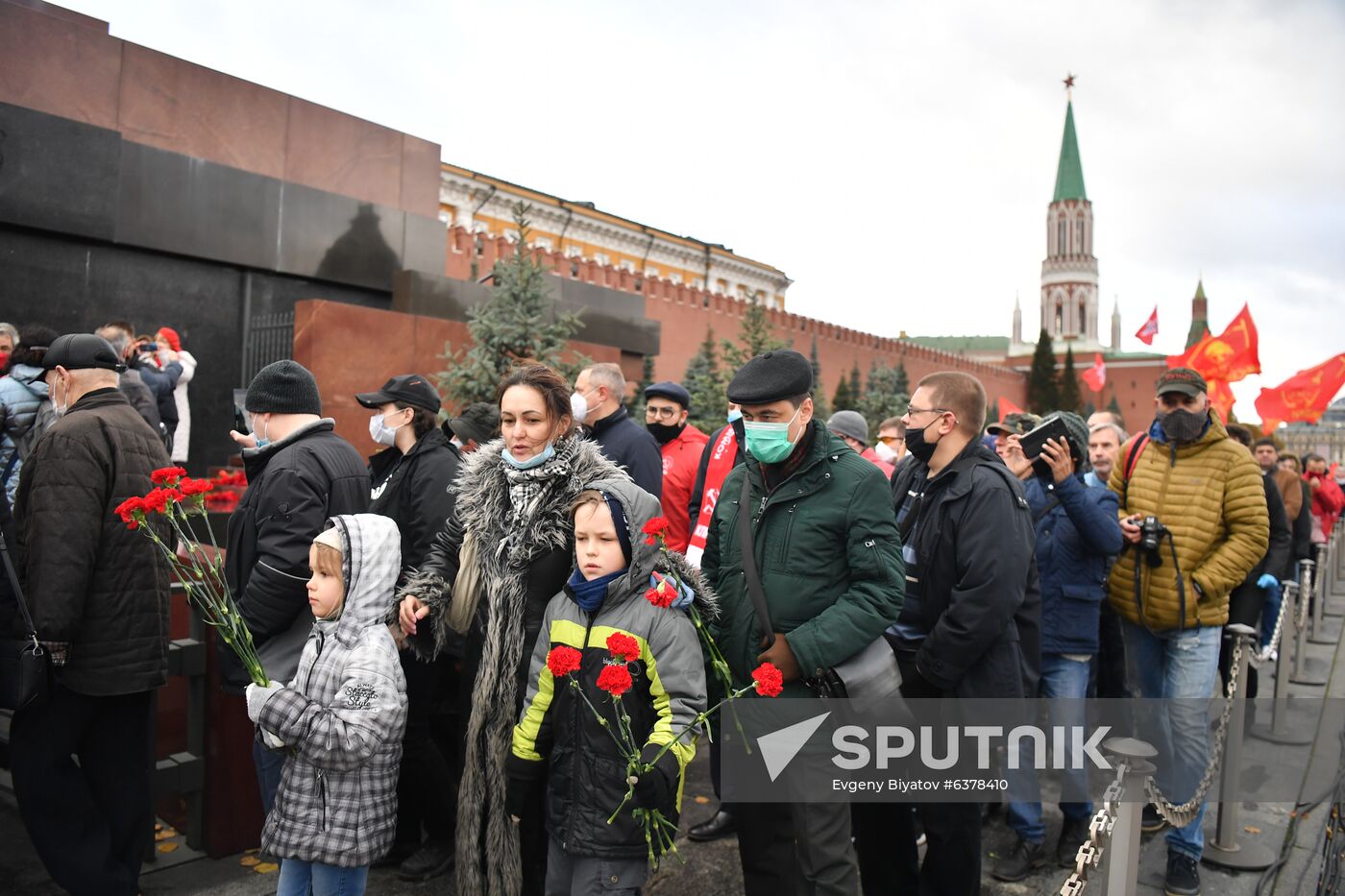 Russia October Revolution Anniversary