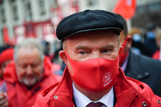 Russia October Revolution Anniversary