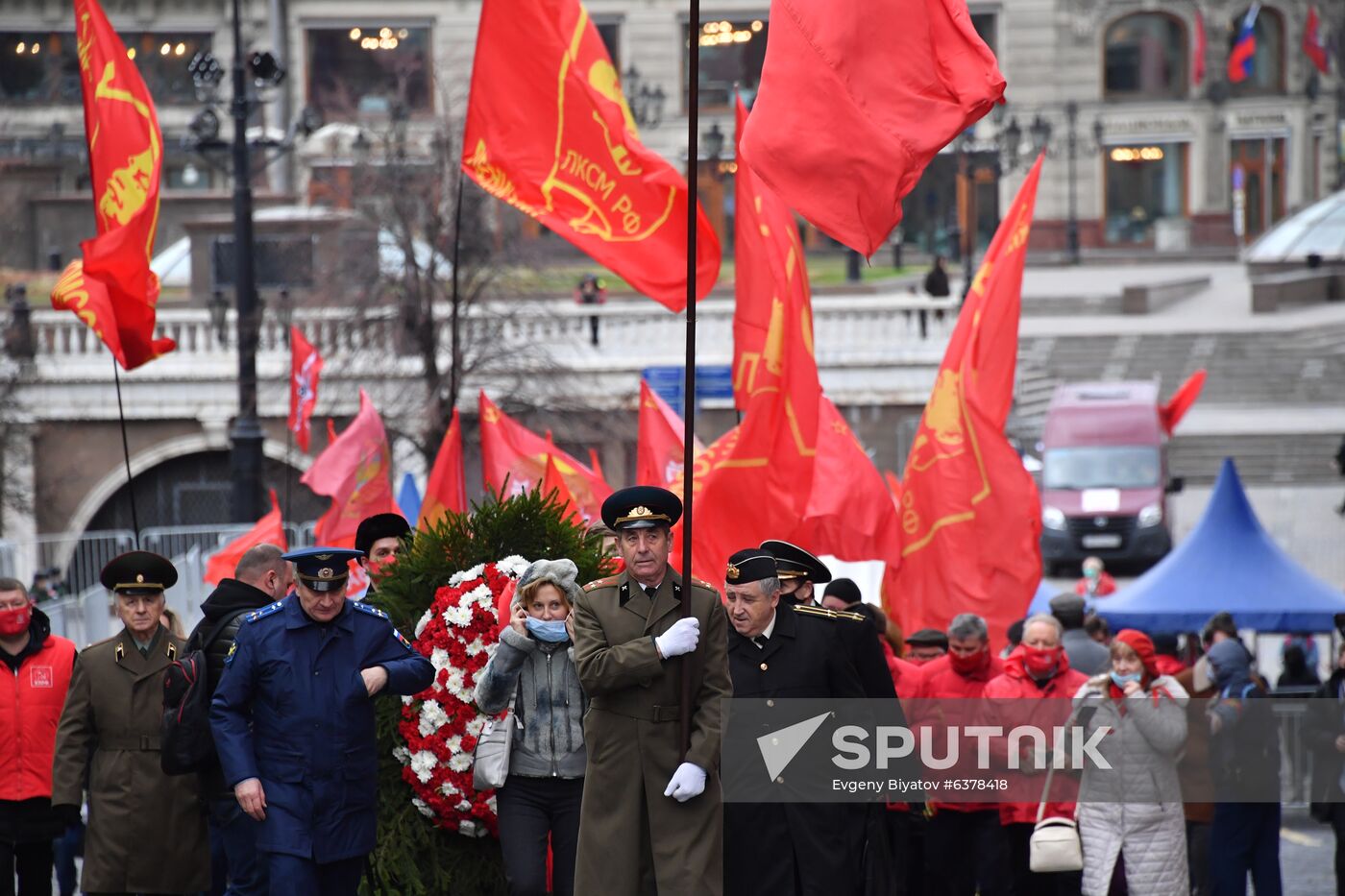 Russia October Revolution Anniversary