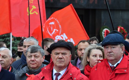 Russia October Revolution Anniversary