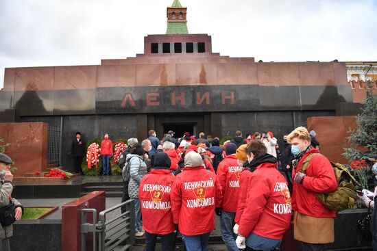 Russia October Revolution Anniversary