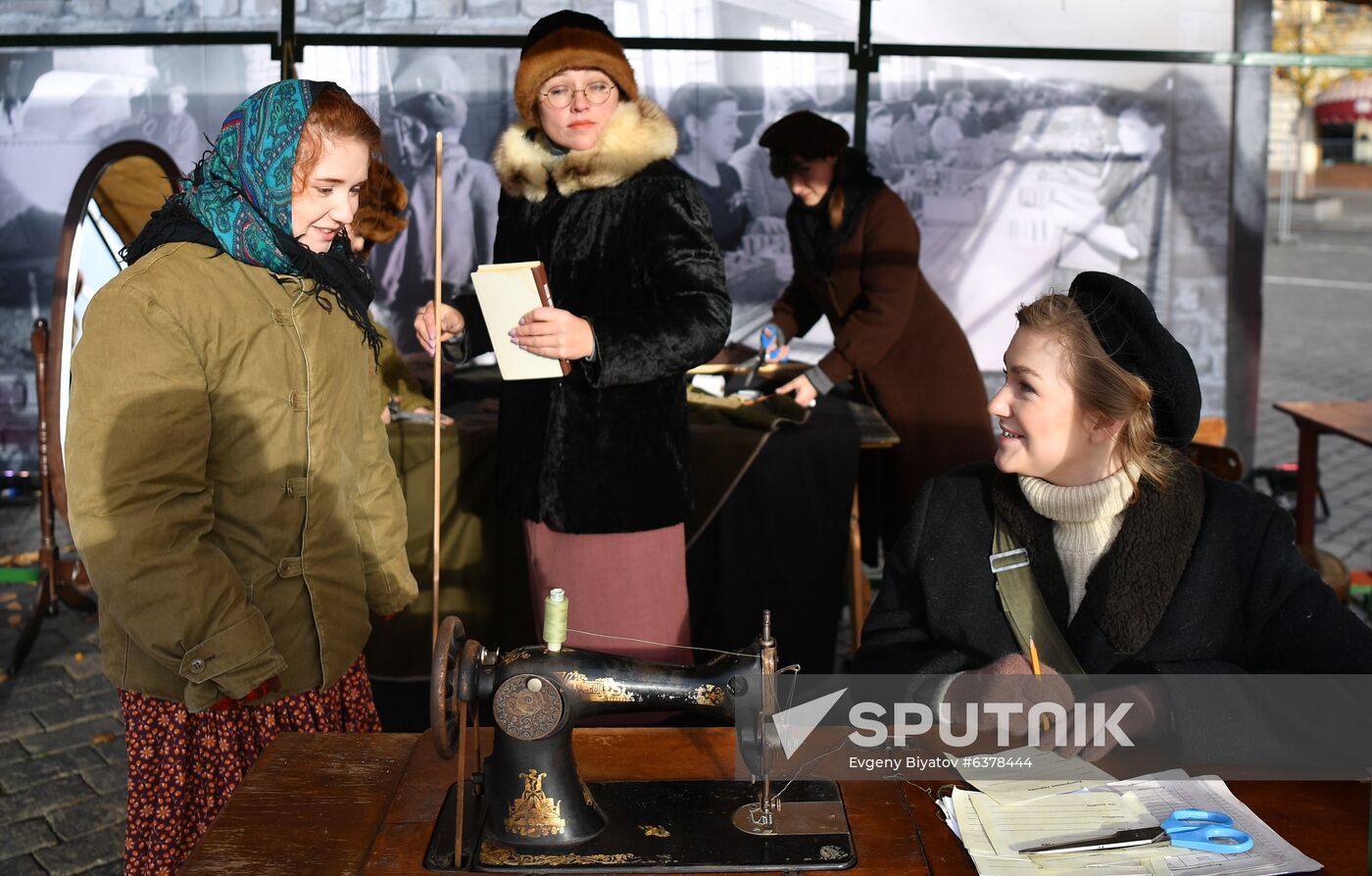Russia October Revolution Anniversary