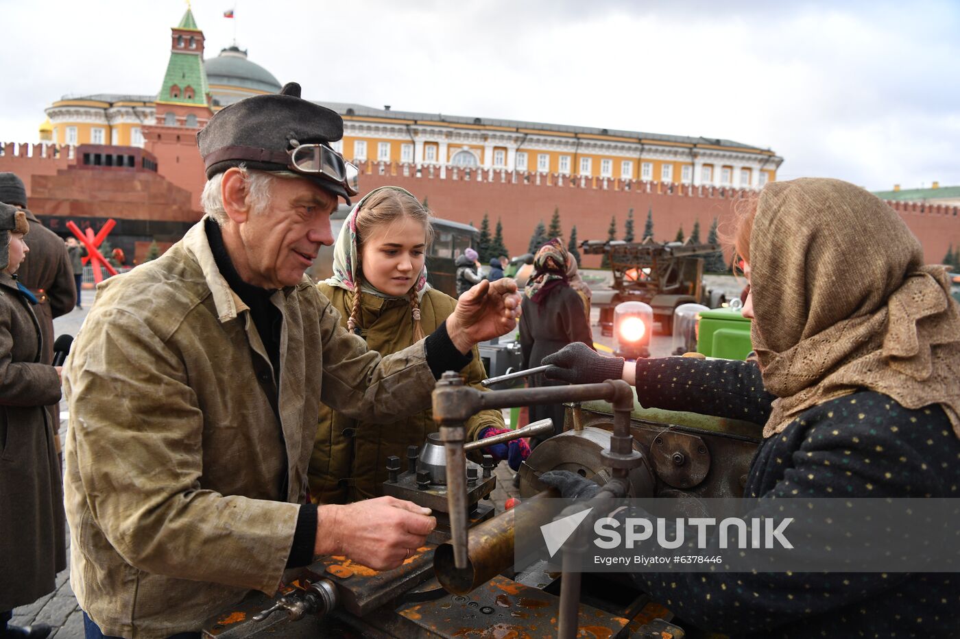 Russia October Revolution Anniversary
