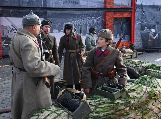 Russia October Revolution Anniversary