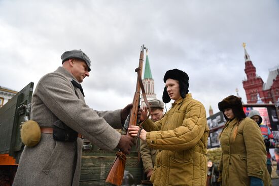 Russia October Revolution Anniversary