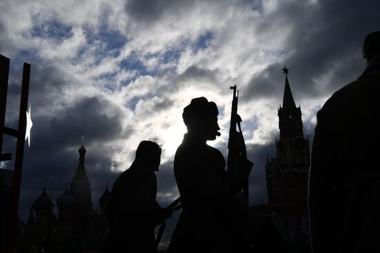 Russia October Revolution Anniversary