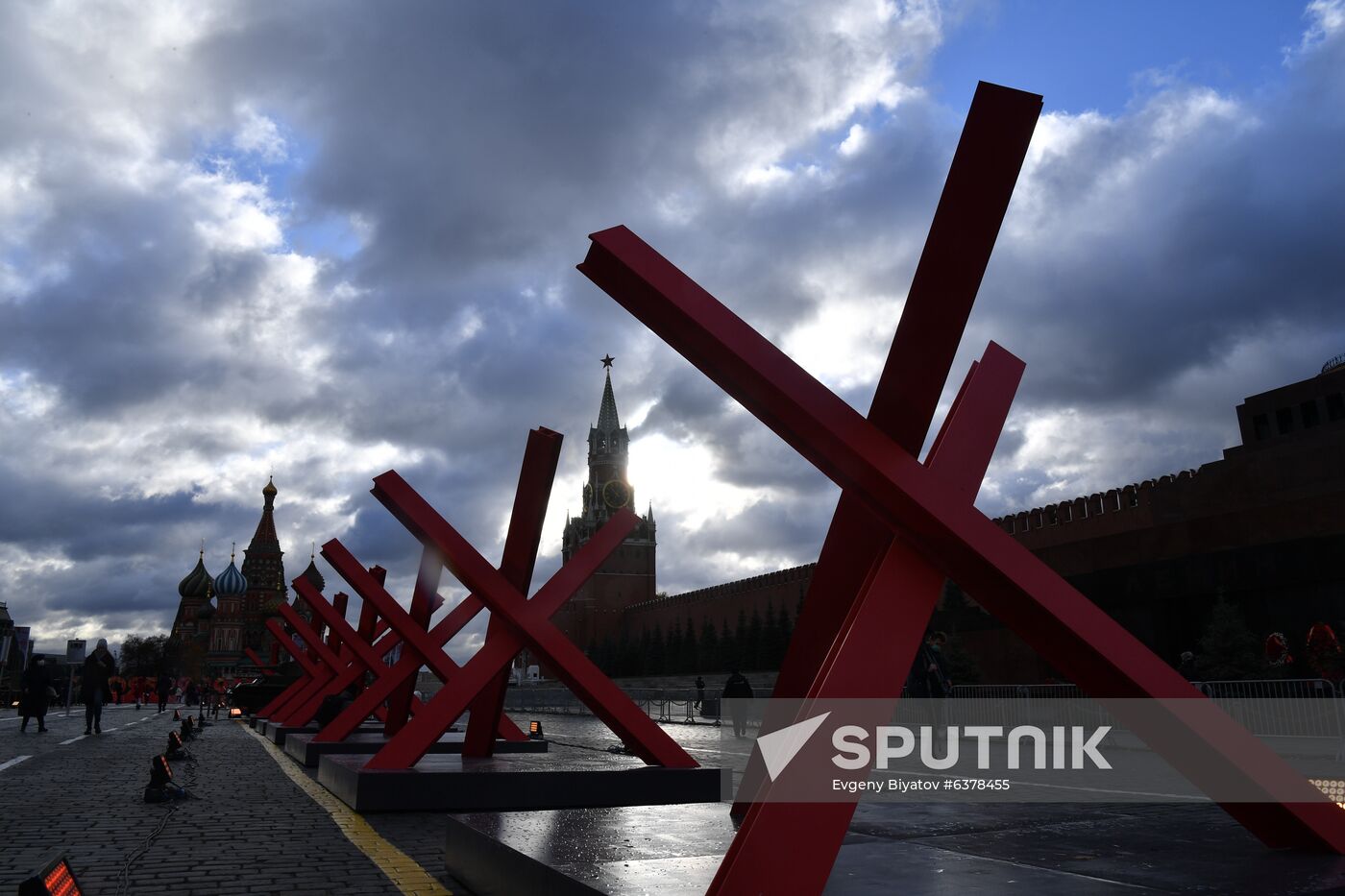 Russia October Revolution Anniversary