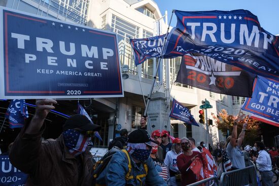 US Presidential Elections Protest 