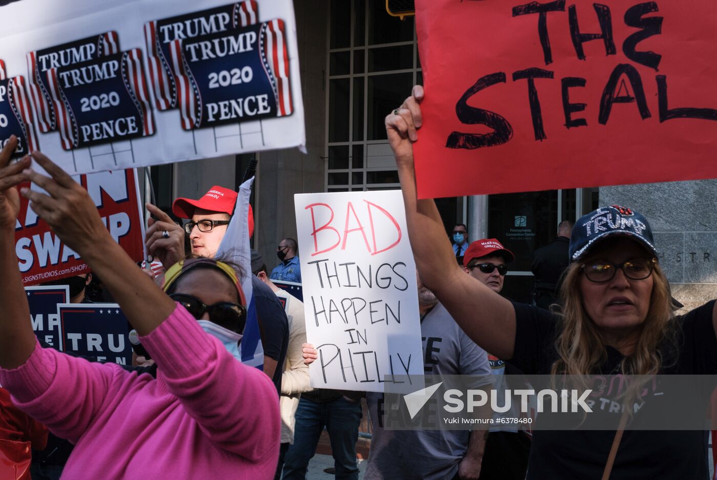 US Presidential Elections Protest 