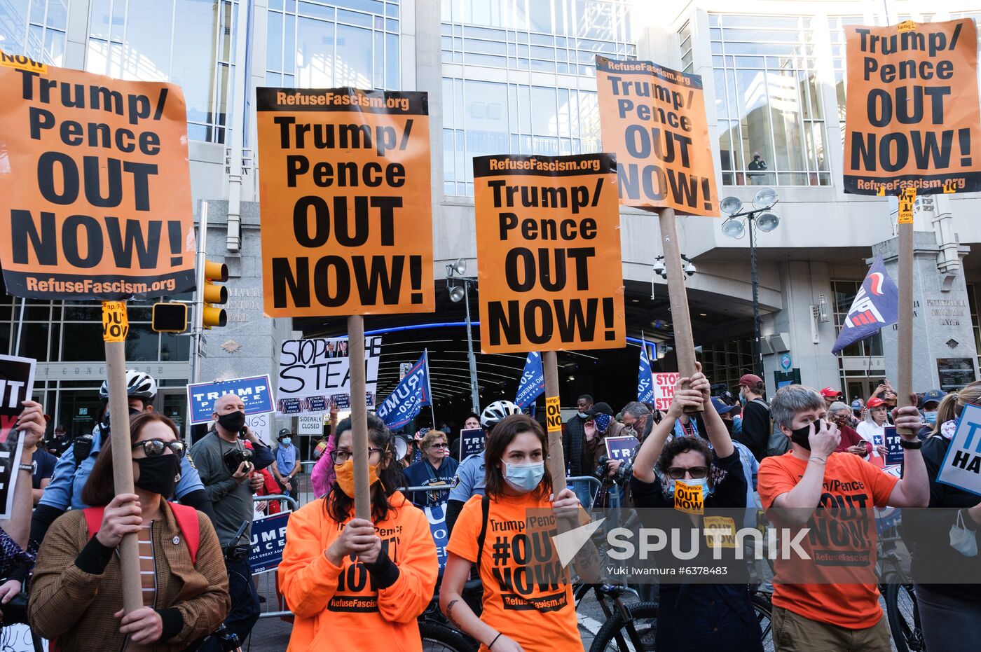 US Presidential Elections Protest 