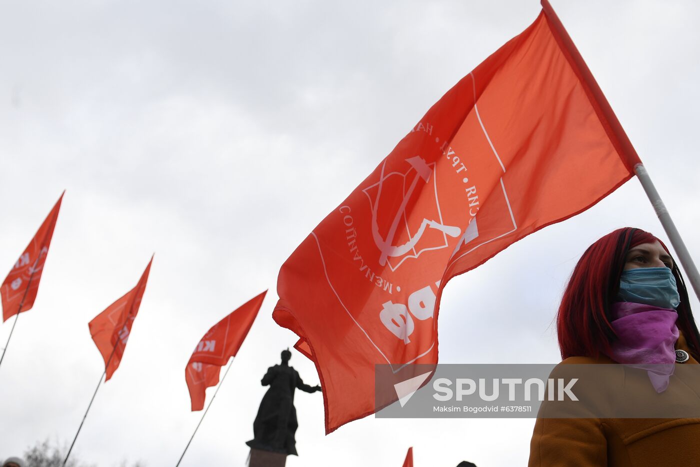 Russia October Revolution Anniversary