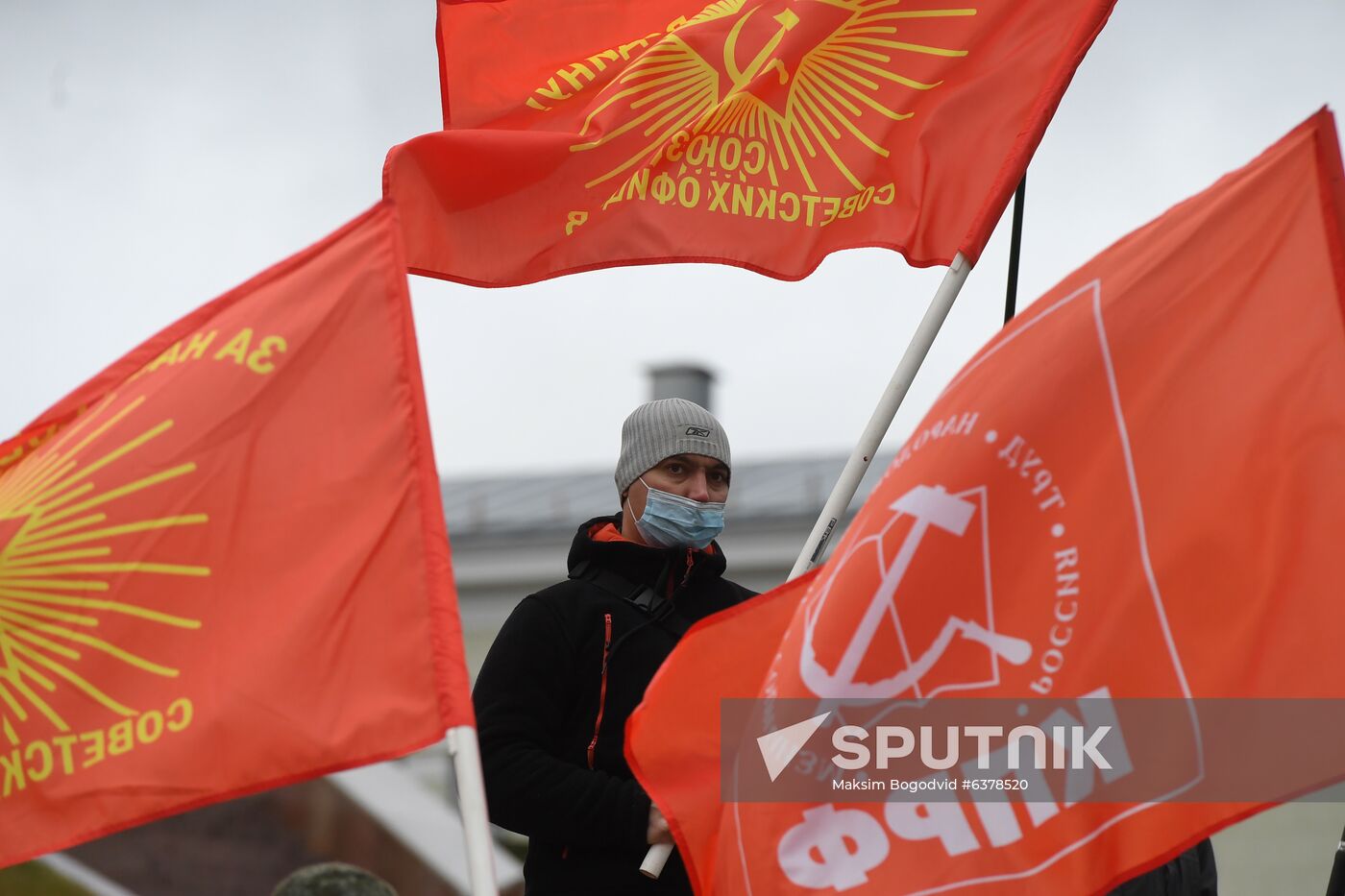 Russia October Revolution Anniversary