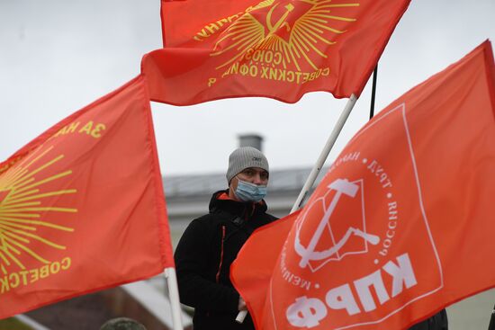 Russia October Revolution Anniversary