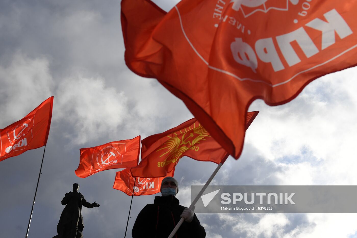 Russia October Revolution Anniversary