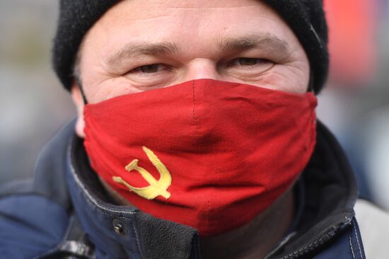 Russia October Revolution Anniversary