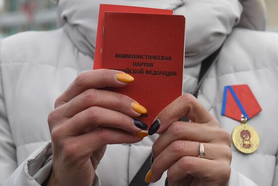 Russia October Revolution Anniversary