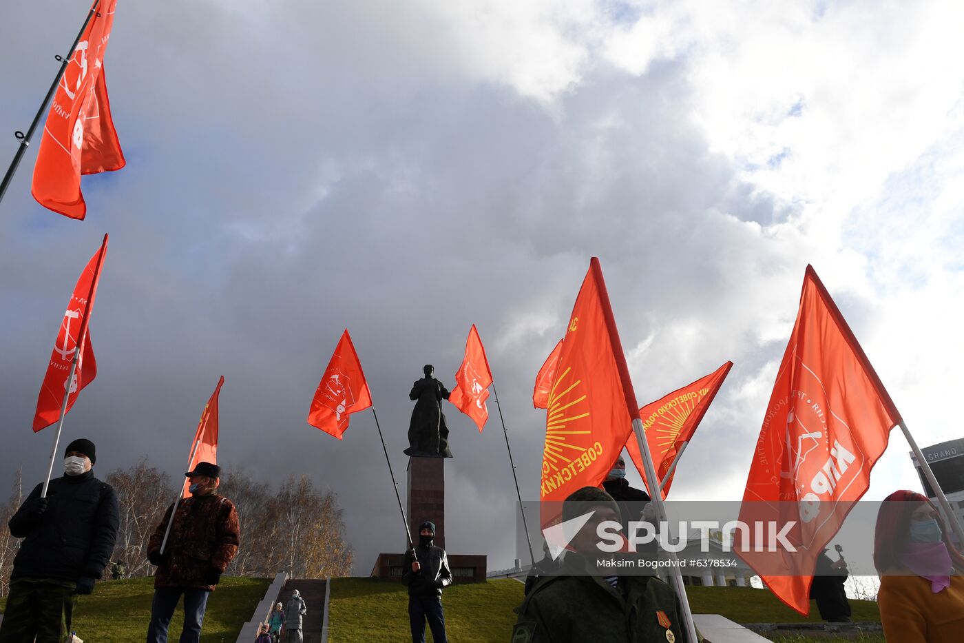 Russia October Revolution Anniversary
