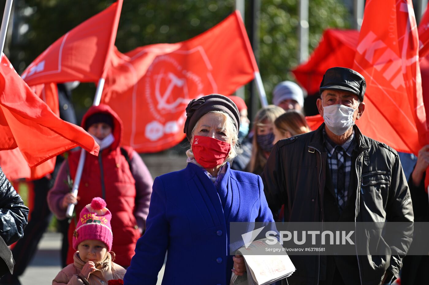 Russia October Revolution Anniversary