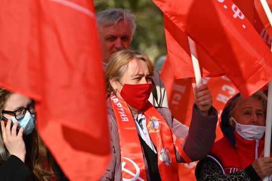 Russia October Revolution Anniversary