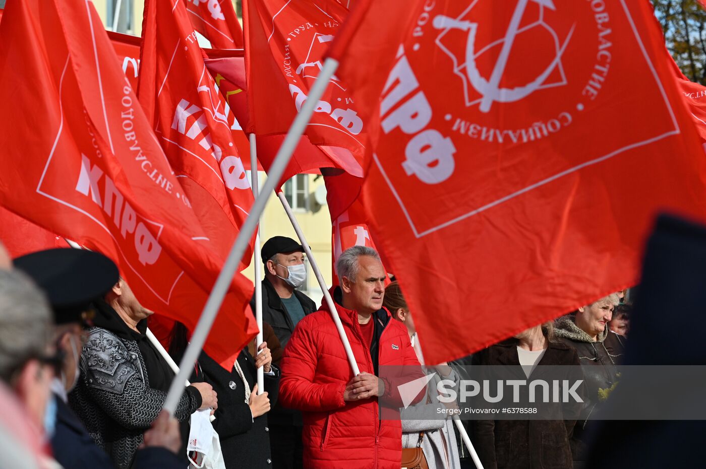 Russia October Revolution Anniversary